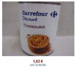 Cassoulet Carrefour Discount {JPEG}